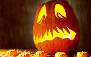 Светильник из тыквы - главный символ праздника Хэллоуин