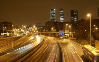 Кольцевая дорога М30 в Мадриде