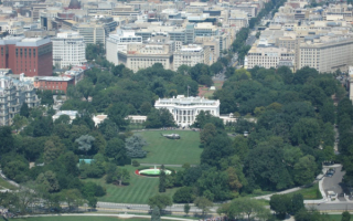 Вашингтон Белый дом вид сверху