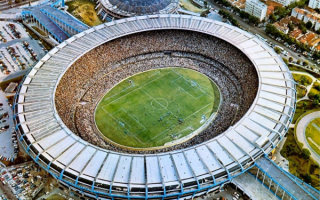 Стадион Маракана вид сверху