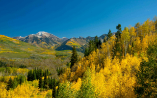 Осень в лесах и на горах