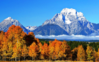 Осенняя  долина