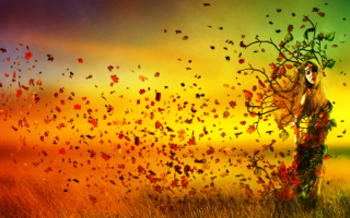 Осенняя девушка