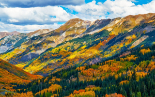 Осень в горном каньоне