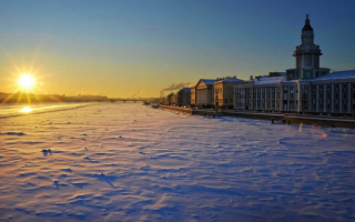 Зима в Санкт-Петербурге