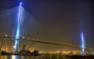 Вантовый мост в Гонконге