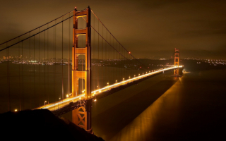 Мост через пролив Золотые Ворота в Сан-Франциско