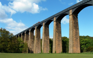 Акведук Понткисиллте в Великобритании.