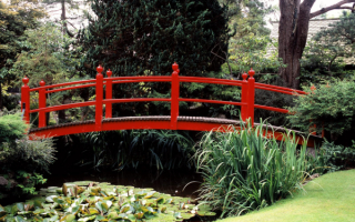 Мостик в парке.