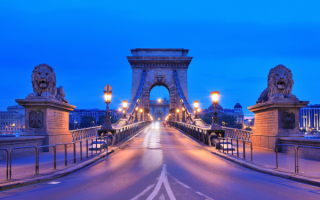 Цепной мост Сеченьи в Будапеште