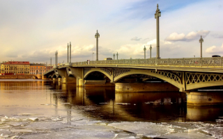 Благовещенский мост. Санкт-Петербург