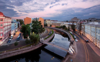 Вечер у львиного моста