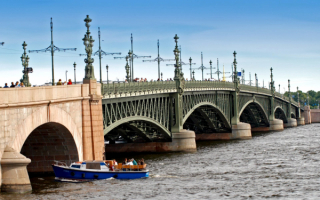 Троицкий мост. Санкт-Петербург