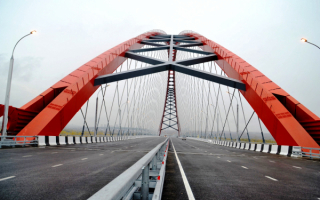 Бугринский мост в Новосибирске