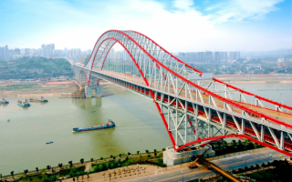 Мост Чаотяньмэнь - мост через реку Янцзы в городе Чунцин
