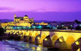 Римский мост в Кордове, Испания.