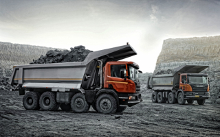 Карьерные самосвалы Scania P440