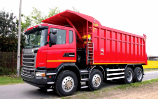 Карьерный самосвал Scania G440 CB углевоз