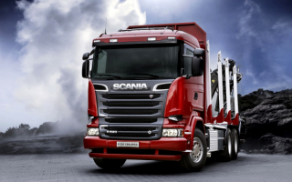 Лесовоз Scania R520