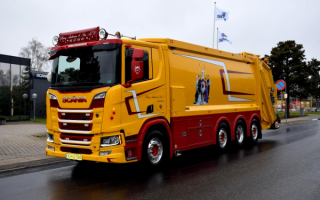 Мусоровоз Scania R520