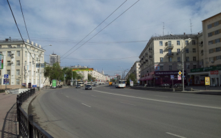 Улица Свердлова в  Екатеринбурге