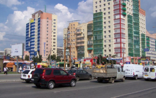 Улица братьев Кашириных в Челябинске