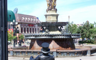 Фонтан в Челябинске