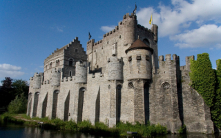 Замок во Фландрии. Бельгия