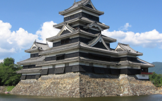 Замок Мацумото в Японии