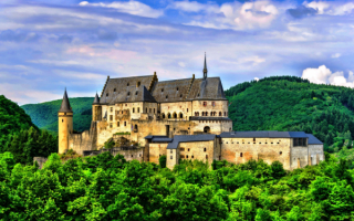 Замок Вианден Люксембург