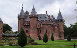 Замок де Хаар. Утрехт, Нидерланды