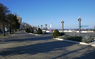 Набережная города Анапа