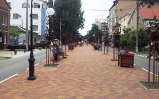 Улица Терская в Анапе