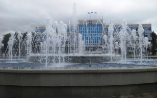 Фонтан в Анапе