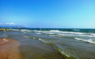 Черное море в Витязево