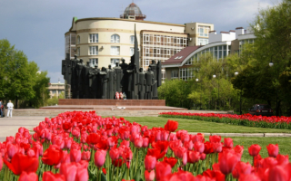 Площадь Победы в Воронеже