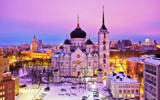 Зима в Воронеже