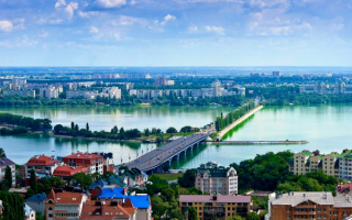 Река Воронеж в городе Воронеж