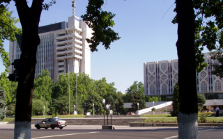 Ташкент. Проспект имени  Шарафа Рашидова