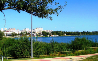 Река Северский Донец в Белгороде