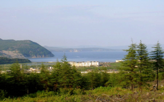 Бухта Гертнера в Магадане