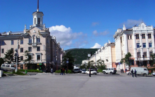 Магадан. Центр