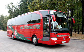 Автобус ФК Локомотив
