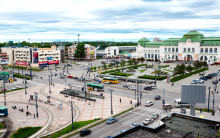 Железнодорожный вокзал Хабаровска