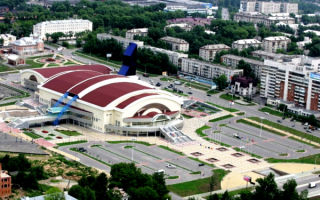 Ледовый дворец Платинум Арена в Хабаровске