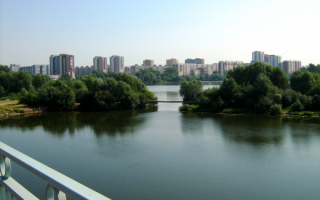 Река Мулянка в Перми