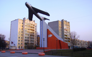 Нижний Новгород. Миг 15 на улице Черняховского