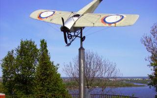 Самолет Нестерова в Нижнем Новгороде