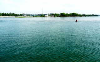 Река Ангара в Иркутске