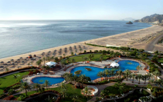 Пляж отеля LE MERIDIEN AL AQAH BEACH RESORT & SPA 5. Фуджейра, ОАЭ